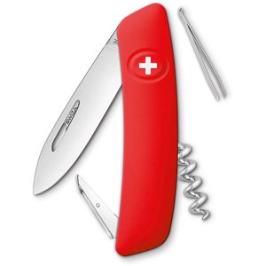 D01 Swiss Pocket Knife Red