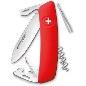 D03 Swiss Pocket Knife Red