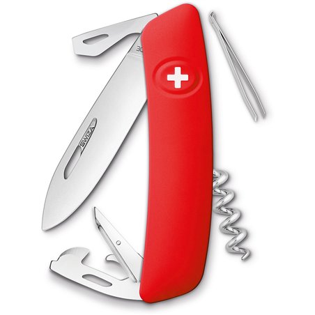 D03 Swiss Pocket Knife Red