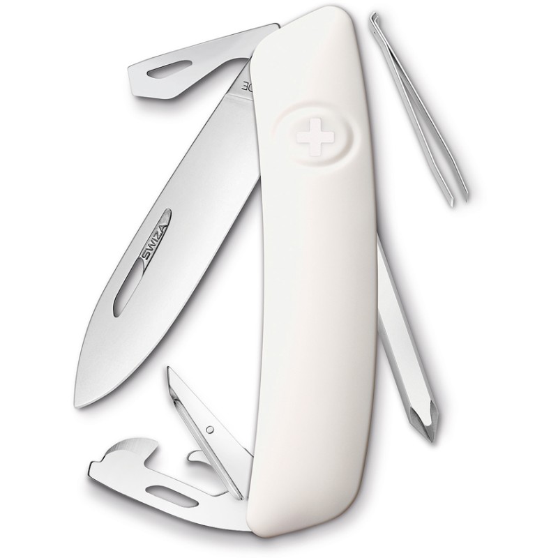 D04 Swiss Pocket Knife White