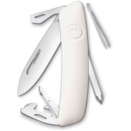 D04 Swiss Pocket Knife White