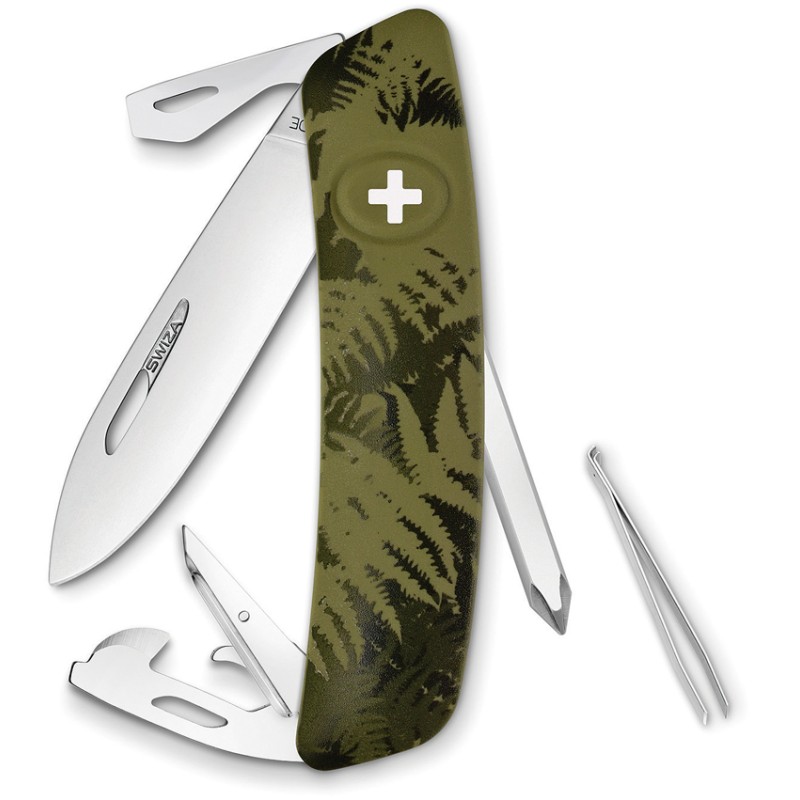 C04 Button Lock Green Camo