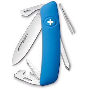 D04 Swiss Pocket Knife Blue