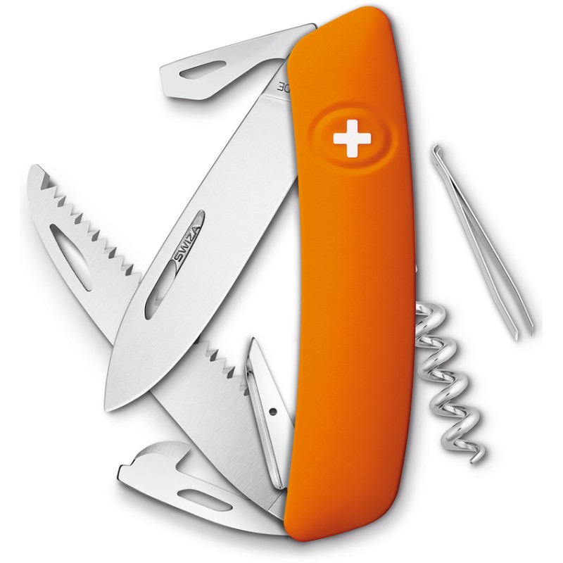 D05 Swiss Pocket Knife Orange