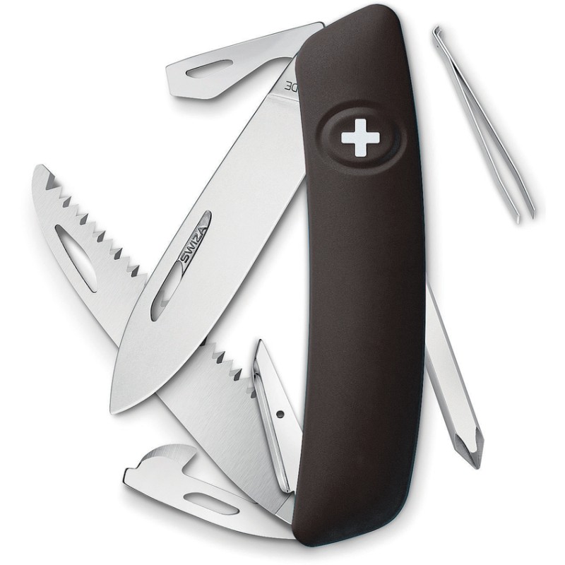 D06 Swiss Button Lock Black