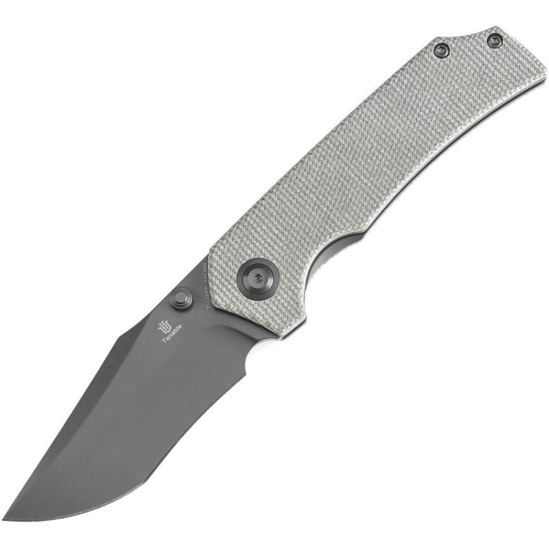 Fermi Linerlock Green Micarta