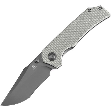 Fermi Linerlock Green Micarta