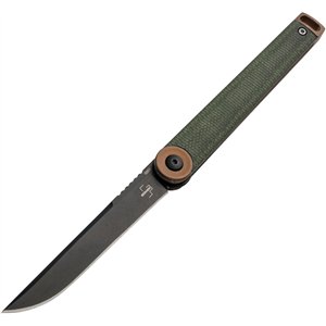Kaizen Linerlock Green Mic