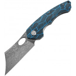 Skirmish Linerlock Damascus