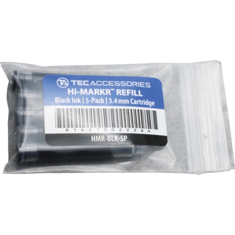 Hi-MARKR Refill Black 5-Pack