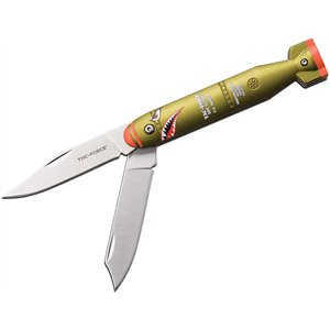 Bomb Knife Slip Joint Green