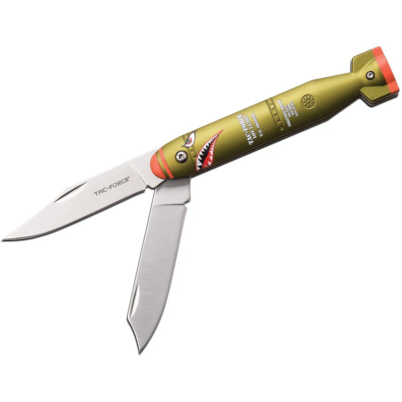 Bomb Knife Slip Joint Green