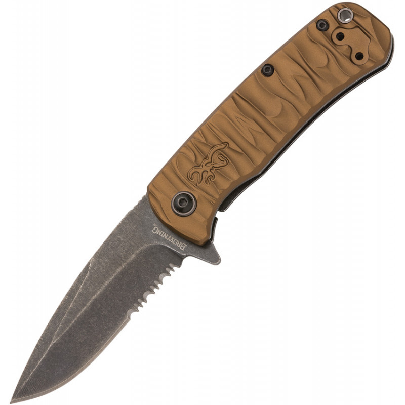 Riverstone Framelock Bronze