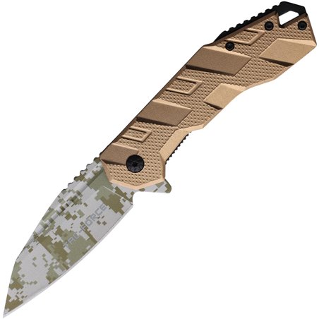 Linerlock Digi Camo A/O Tan