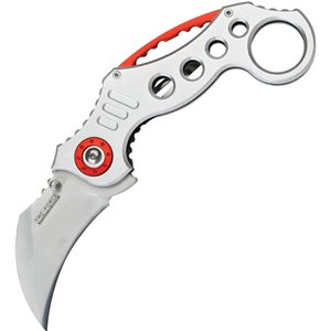 Karambit Linerlock Silver A/O