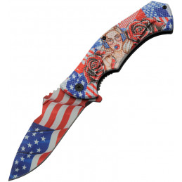 Flag Linerlock A/O LibertyRose