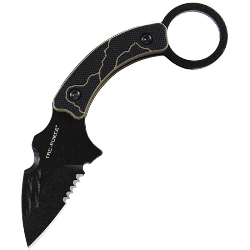 Fixed Blade Black/tan