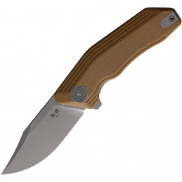 Cerberus Linerlock Tan G10