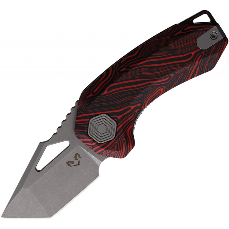 Oni Linerlock Blk/Red G10