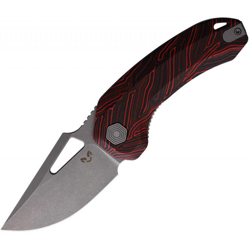 Djinn XL Linerlock Blk/Red