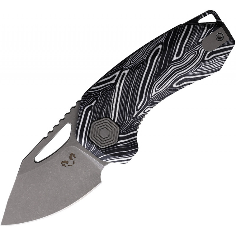 Anzu Linerlock Blk/white G10