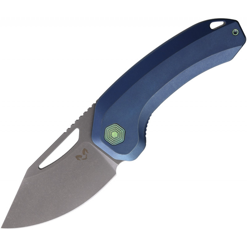 Anzu XL Linerlock Blue Ti