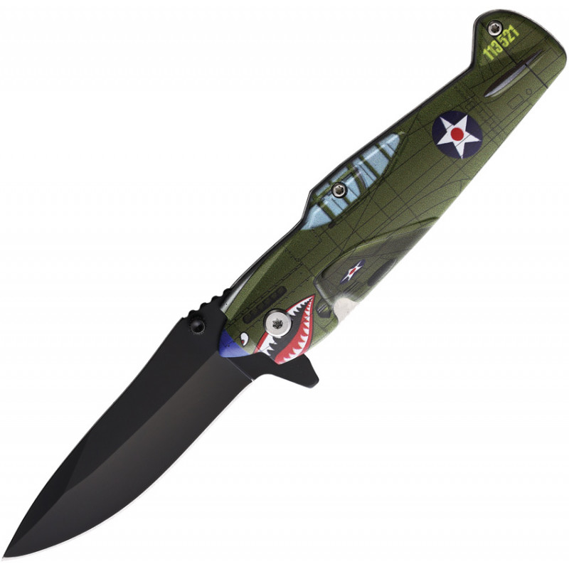 Fighter Plane Linerlock A/O