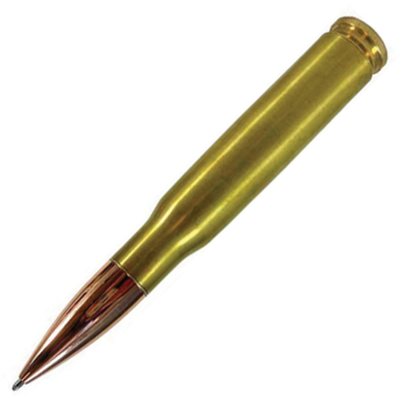 50 Cal Bullet Twist Pen