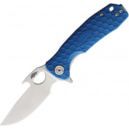 Small Easy Open Linerlock Blue