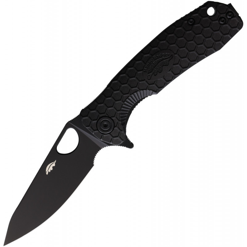 Medium Leaf Linerlock Black