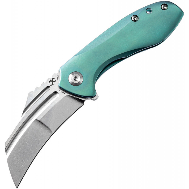 KTC3 Linerlock Green Ti