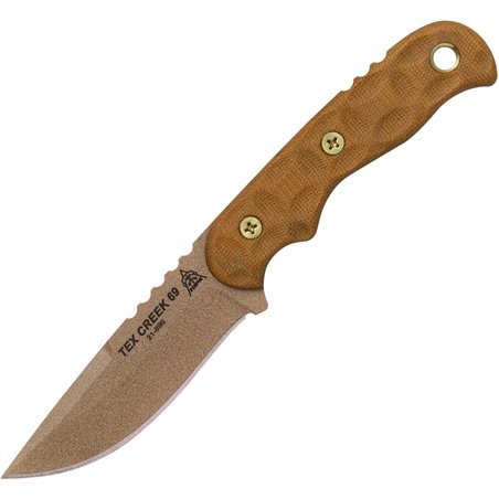 Tex Creek 69 Tan Blade/Handle