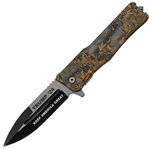 Trump Linerlock A/O Grn Camo