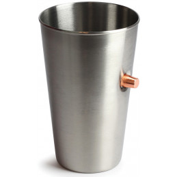 Bullet Pint Glass Stainless