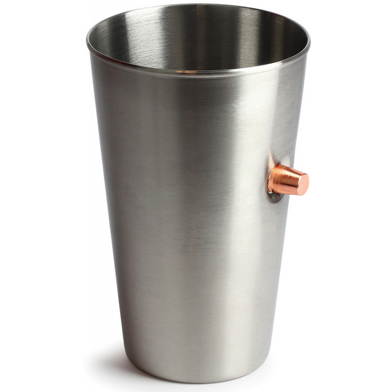 Bullet Pint Glass Stainless