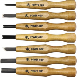 Power Grip Wood Chisel Set 7pc