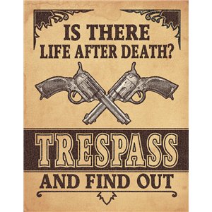 Trespass Sign
