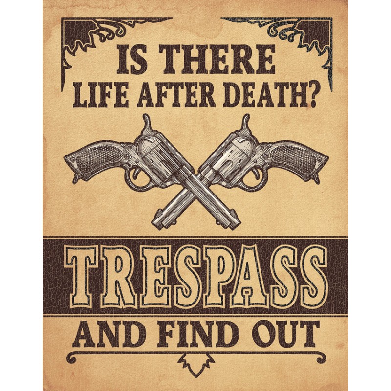 Trespass Sign