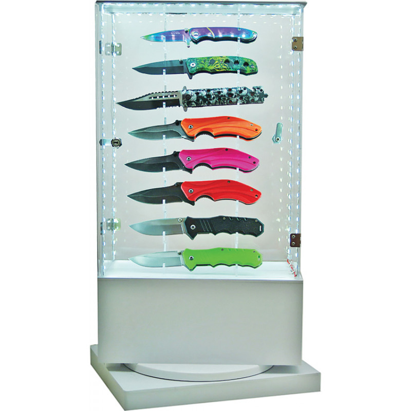 Display Case with LED Lights