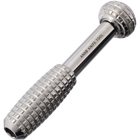 Anso Knife Tool Polished Ti