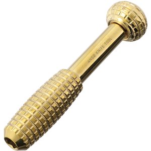 Anso Knife Tool Polished Brass