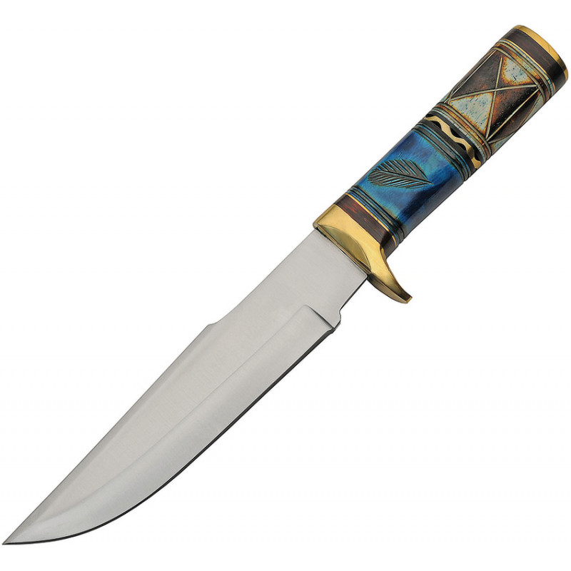 Blue Thunder Bone Fixed Blade