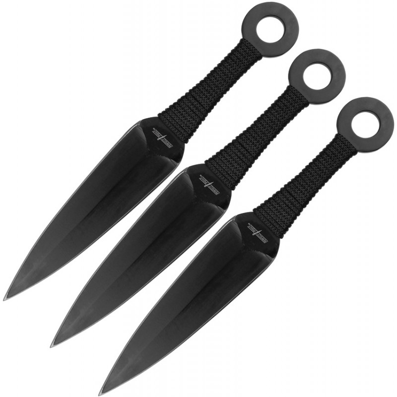 Throwing Knife Set Black