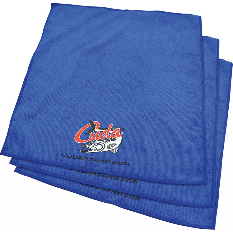 Cuda Microfiber Towel 3pk