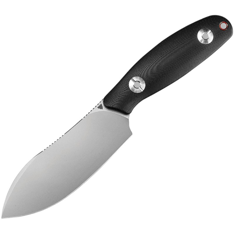 Aubergine Fixed Blade Black