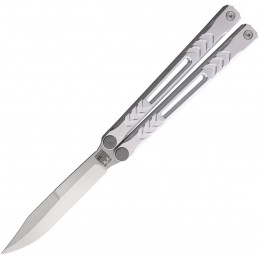 Nexus Balisong Silver