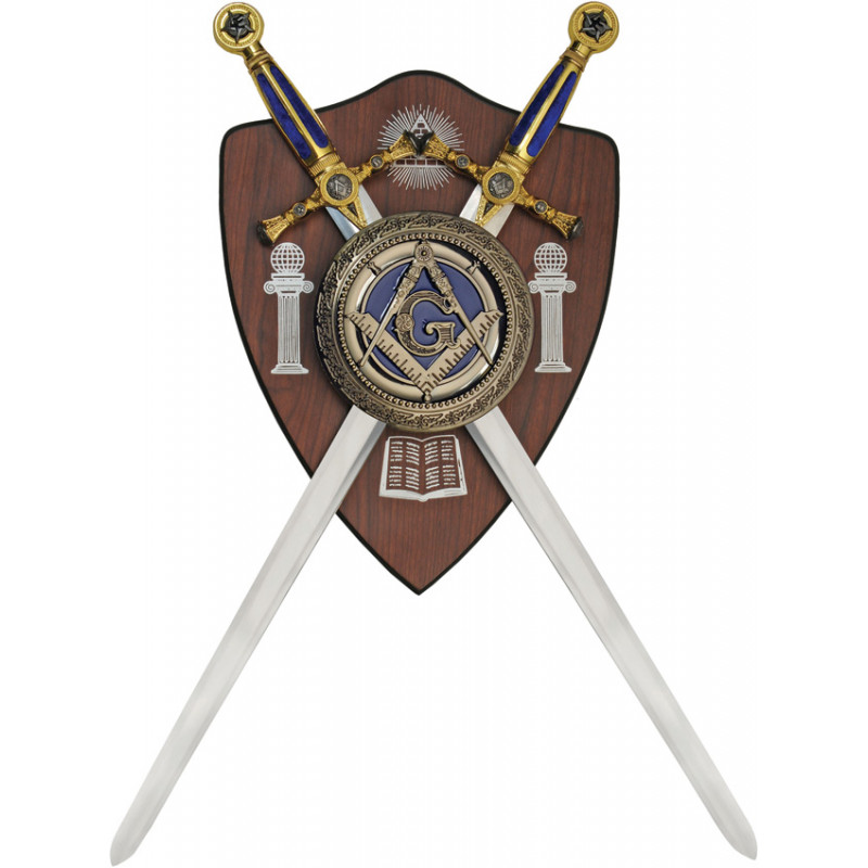 Mason Double Sword Plaque