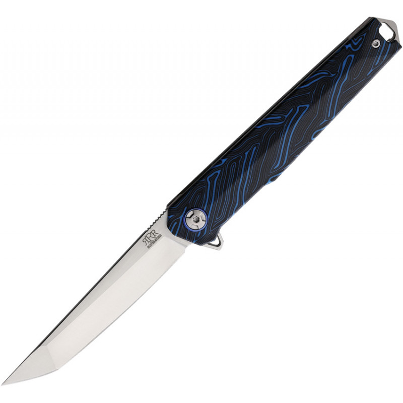 Linerlock Tanto Black/Blue