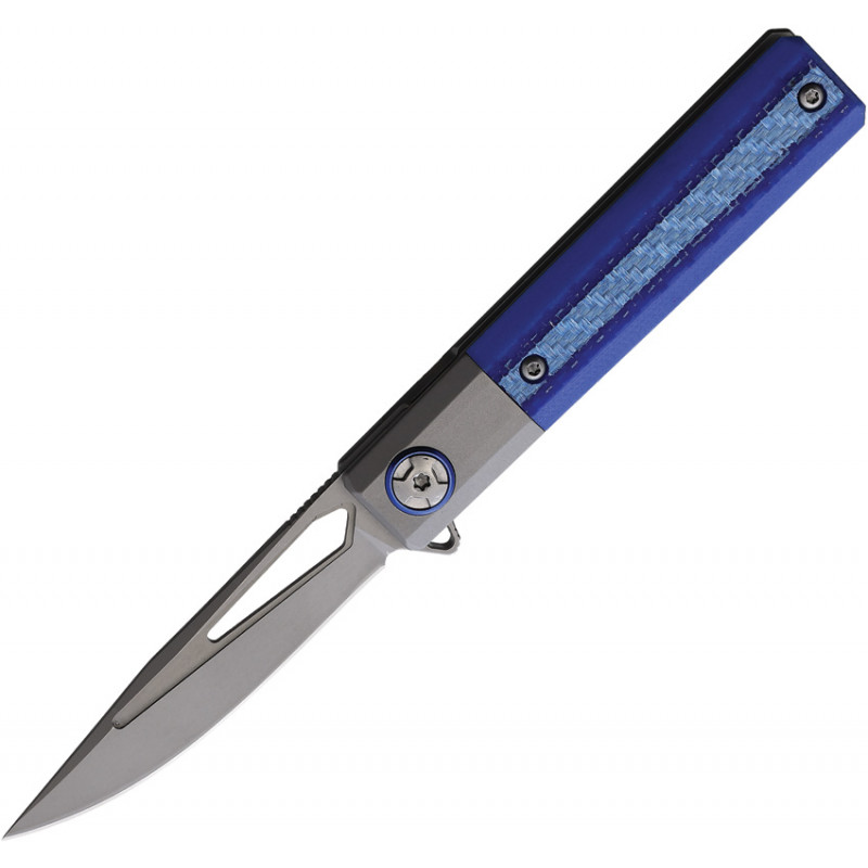 Framelock Blue CF