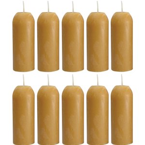 12 Hour Beeswax Candles 10pc